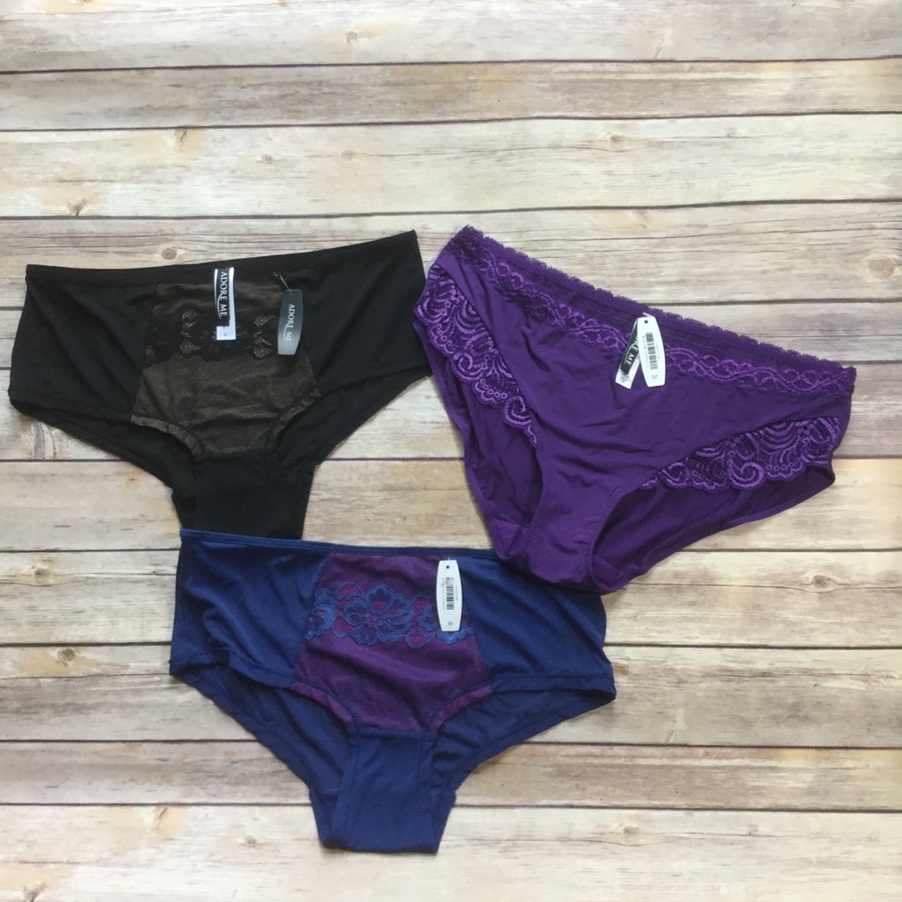 Adore Me.  Panty set. Size medium